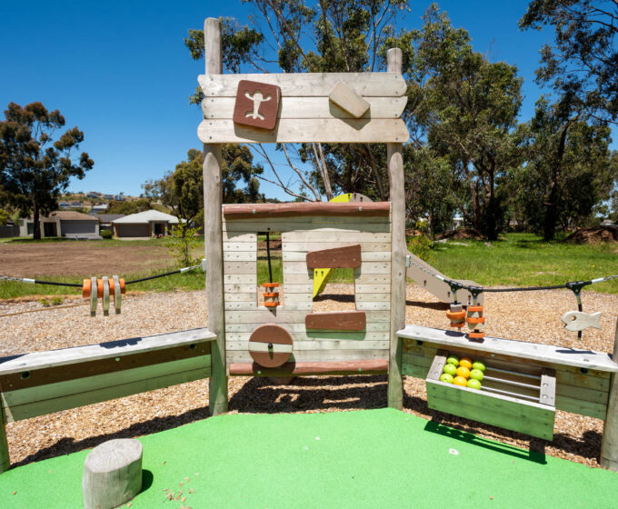 Walnut Way Playground creative play area